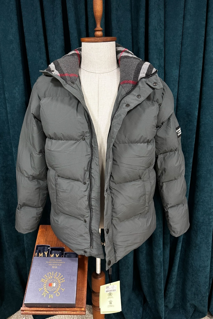 Burbery Mat Gri Premium Erkek Mont Burbery Mat Gri Premium Erkek Mont