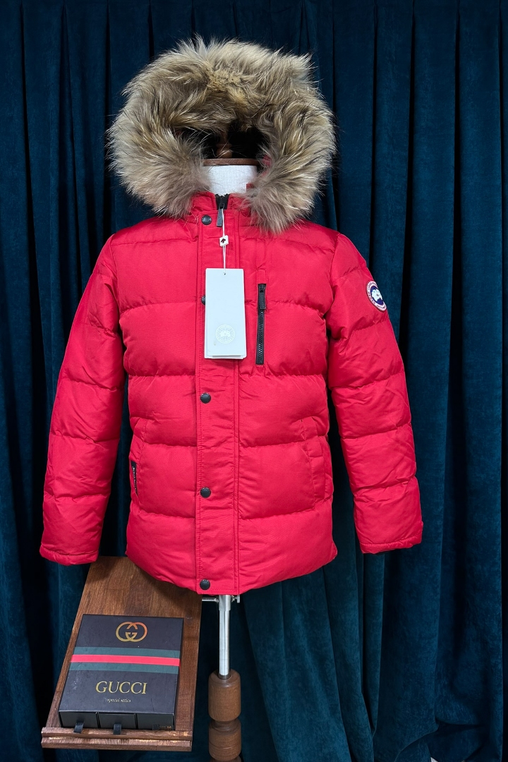 Canada Goose Kırmızı Premium Erkek Mont 