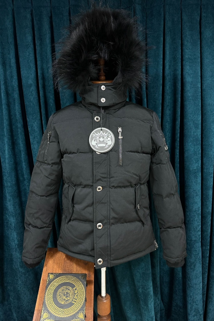 Moose Siyah Premium Erkek Mont Moose Siyah Premium Erkek Mont