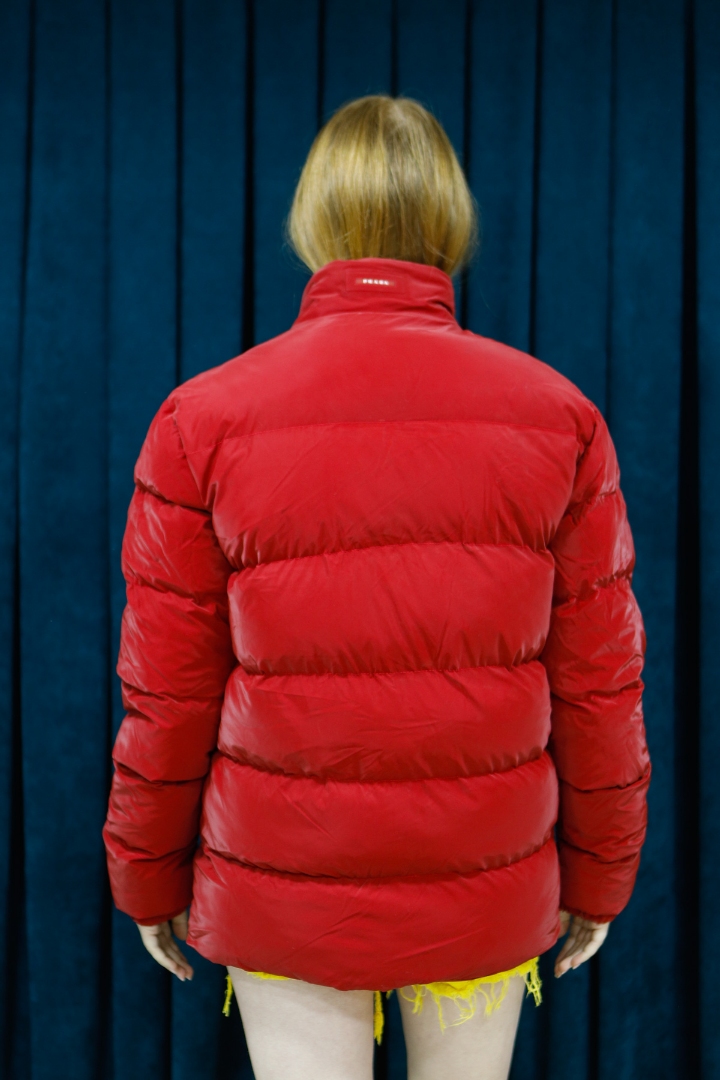 Prada Mat Kırmızı Premium Mont Prada Mat Kırmızı Premium Mont