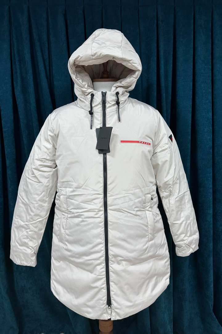 Prada Kum Beji Uzun Erkek Premium Parka Mont Prada Kum Beji Uzun Erkek Premium Parka Mont