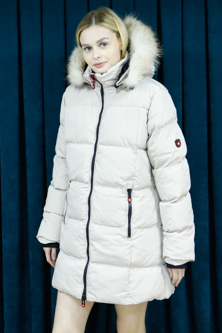 Wellesteyn Kum Beji Uzun Kadın Premium Parka Mont Wellesteyn Kum Beji Uzun Kadın Premium Parka Mont